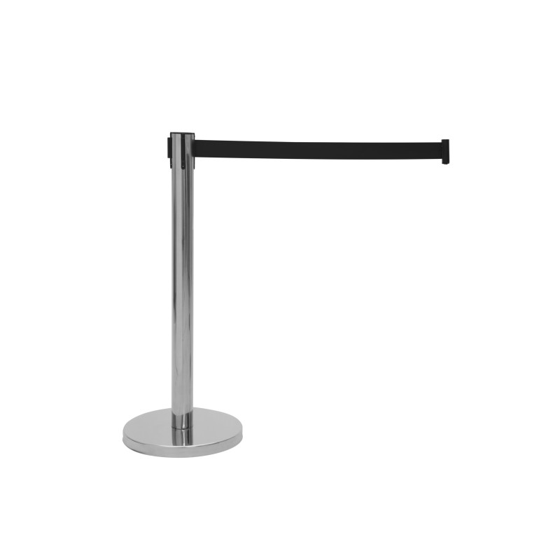 EUROLITE Barrier System with Retractable black Belt - 1 EUROLITE Barrier System with Retractable black Belt - 1
