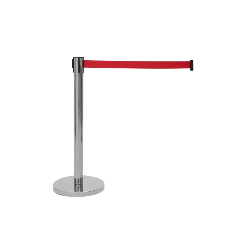 EUROLITE Barrier System with Retractable red Belt - 1 EUROLITE Barrier System with Retractable red Belt - 1
