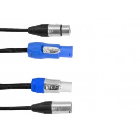 EUROLITE Combi Cable DMX P-Con/3 pin XLR 5m - 1