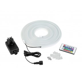 EUROLITE LED Neon Flex 24V RGB 5m with IR Set - 1