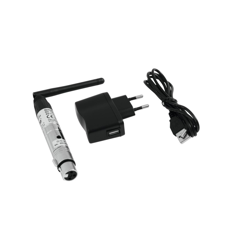 EUROLITE QuickDMX Wireless Receiver - 1 EUROLITE QuickDMX Wireless Receiver - 1