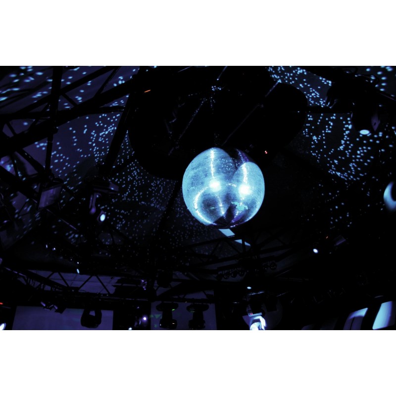 EUROLITE Mirror Ball Set 20cm with Pinspot - 4 EUROLITE Mirror Ball Set 20cm with Pinspot - 4