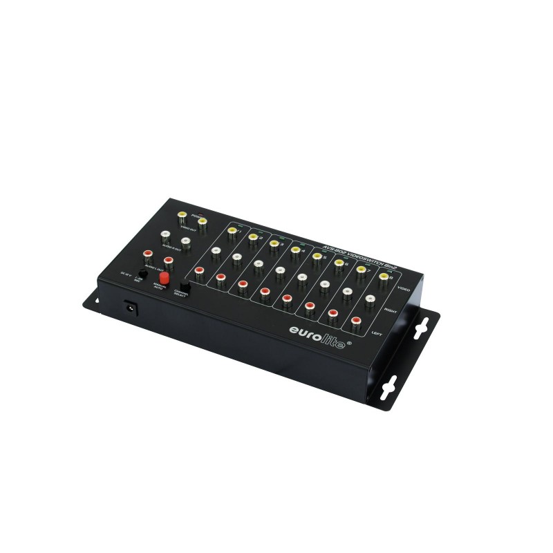 EUROLITE AVS-802 Video switch 8in2 - 2 EUROLITE AVS-802 Video switch 8in2 - 2