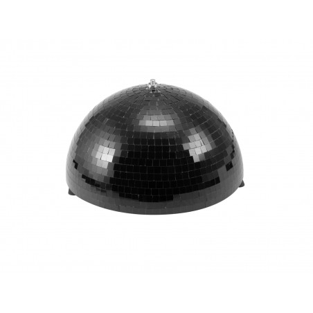 EUROLITE Half Mirror Ball 30cm black motorized - 1