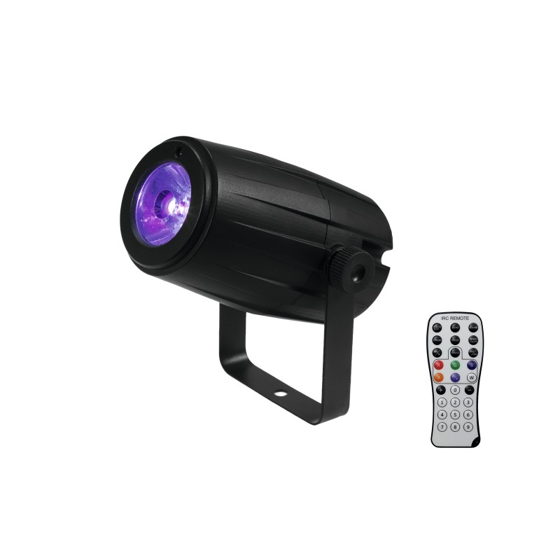 EUROLITE Mirror Ball 20cm with motor + LED PST-5 QCL Spot bk - 2 EUROLITE Mirror Ball 20cm with motor + LED PST-5 QCL Spot bk - 2