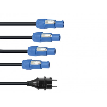 EUROLITE P-Con power cable 1-4, 3x2,5mm˛ - 1