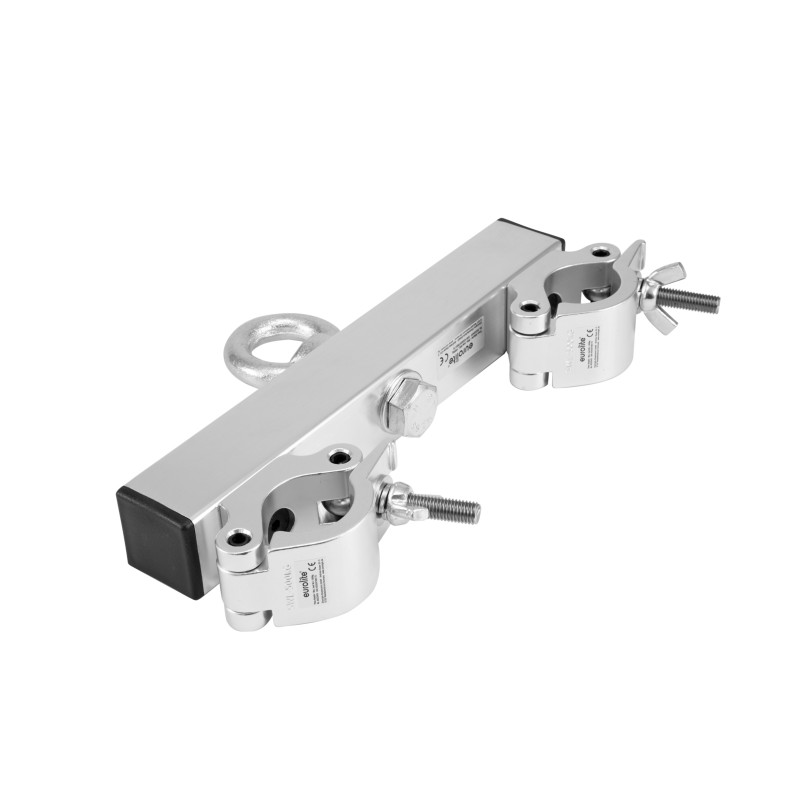 EUROLITE Truss Adapter with eyelet silver - 2 EUROLITE Truss Adapter with eyelet silver - 2