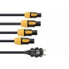 EUROLITE IP T-Con power cable 1-4, 3x2,5mm˛ - 1