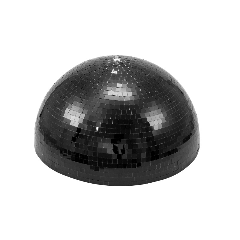 EUROLITE Half Mirror Ball 40cm black motorized - 1