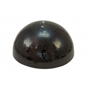 EUROLITE Half Mirror Ball 50cm black motorized - 1