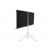 EUROLITE Projection Screen 4:3, 2x1.5m with stand - 2