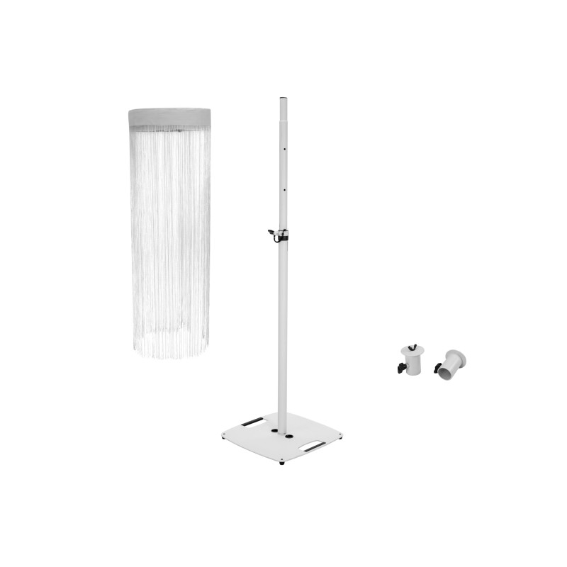 EUROLITE Set LED Color Curtain + BPS-2 Loudspeaker stand white - 1 EUROLITE Set LED Color Curtain + BPS-2 Loudspeaker stand white - 1