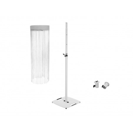 EUROLITE Set LED Color Curtain + BPS-2 Loudspeaker stand white - 1