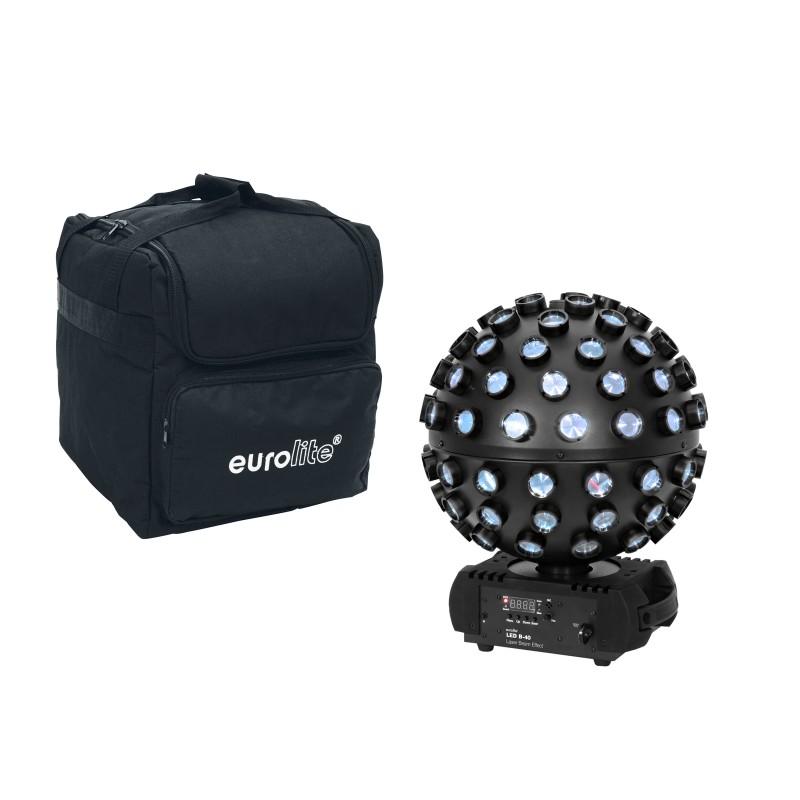 EUROLITE Set LED B-40 Laser Beam Effect + Softbag - 1 EUROLITE Set LED B-40 Laser Beam Effect + Softbag - 1