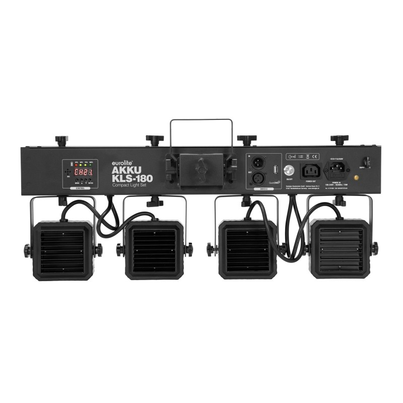 EUROLITE AKKU KLS-180 Compact Light Set - 4 EUROLITE AKKU KLS-180 Compact Light Set - 4