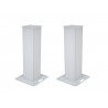 EUROLITE 2x Stage Stand 150cm incl. Cover and Bag, white - 1