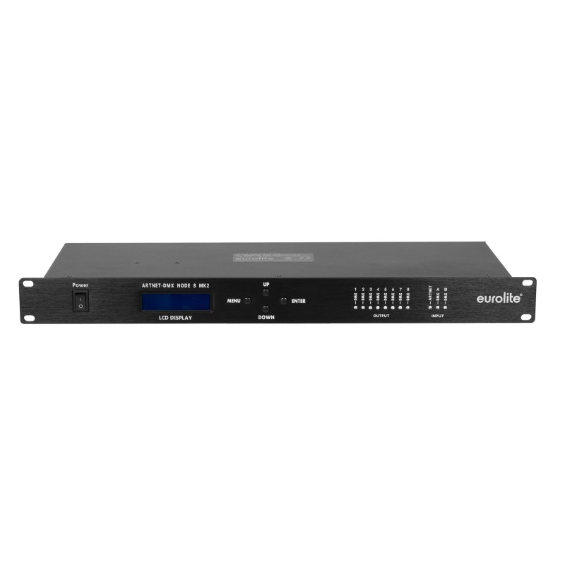 EUROLITE Art-Net/DMX Node 8 MK2 - 4 EUROLITE Art-Net/DMX Node 8 MK2 - 4