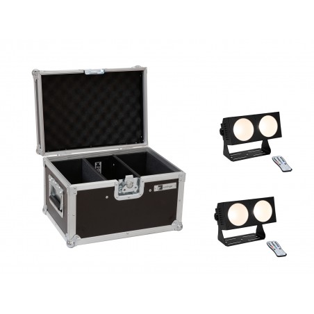 EUROLITE Set 2x LED CBB-2 COB WW Bar + Case - 1