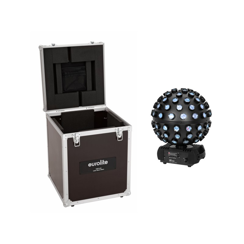 EUROLITE Set LED B-40 Laser Beam Effect + Case - 1 EUROLITE Set LED B-40 Laser Beam Effect + Case - 1