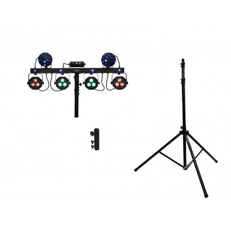 EUROLITE Set LED KLS Laser Bar Next FX Light Set + M-4 Speaker-System Stand - 1