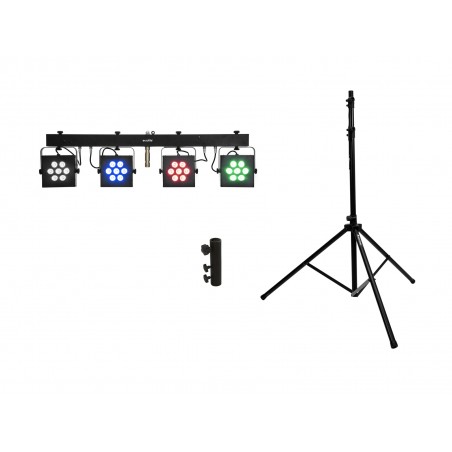 EUROLITE Set LED KLS-3002 + M-4 Speaker-System Stand - 1