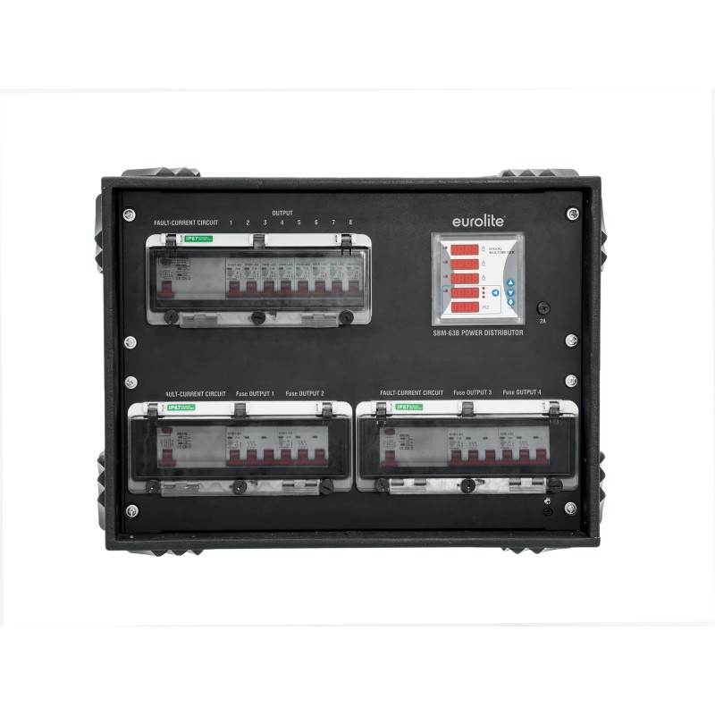 EUROLITE SBM-63B Power Distributor - 3