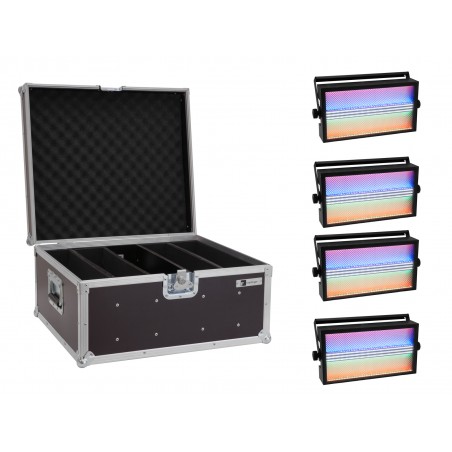 EUROLITE Set 4x LED Super Strobe ABL + Case - 1