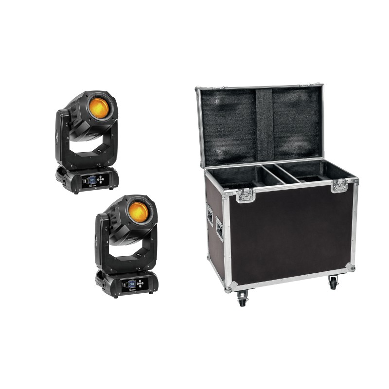 EUROLITE Set 2x LED TMH-S200 + Case - 1 EUROLITE Set 2x LED TMH-S200 + Case - 1