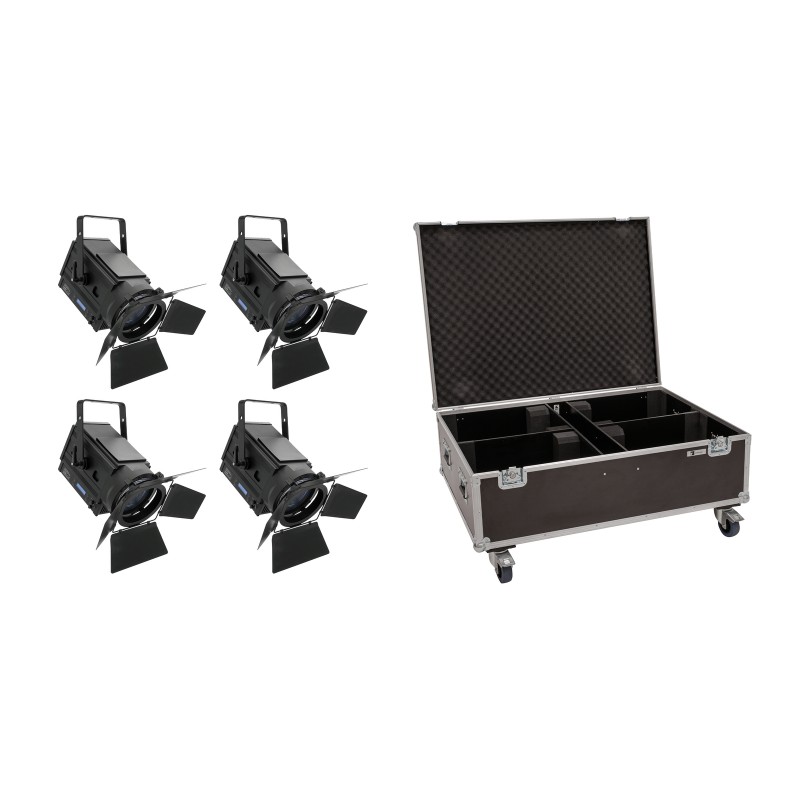 EUROLITE Set 4x LED THA-150F + Case - 1 EUROLITE Set 4x LED THA-150F + Case - 1