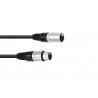 OMNITRONIC XLR cable 5pin 3m bk - 1