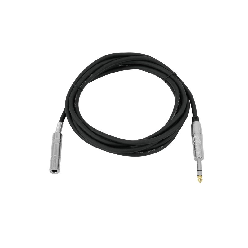 OMNITRONIC Jack extension 6.3 stereo 3m bk - 2