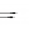 OMNITRONIC Jack cable 3.5 stereo 3m bk - 1 OMNITRONIC Jack cable 3.5 stereo 3m bk - 1