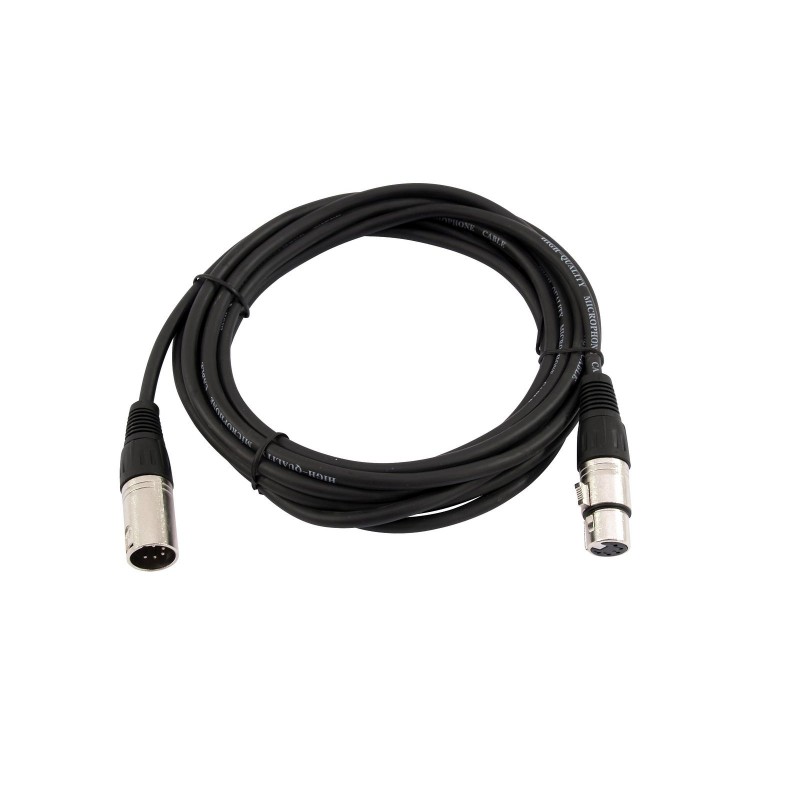 OMNITRONIC XLR cable 5pin 5m bk - 2