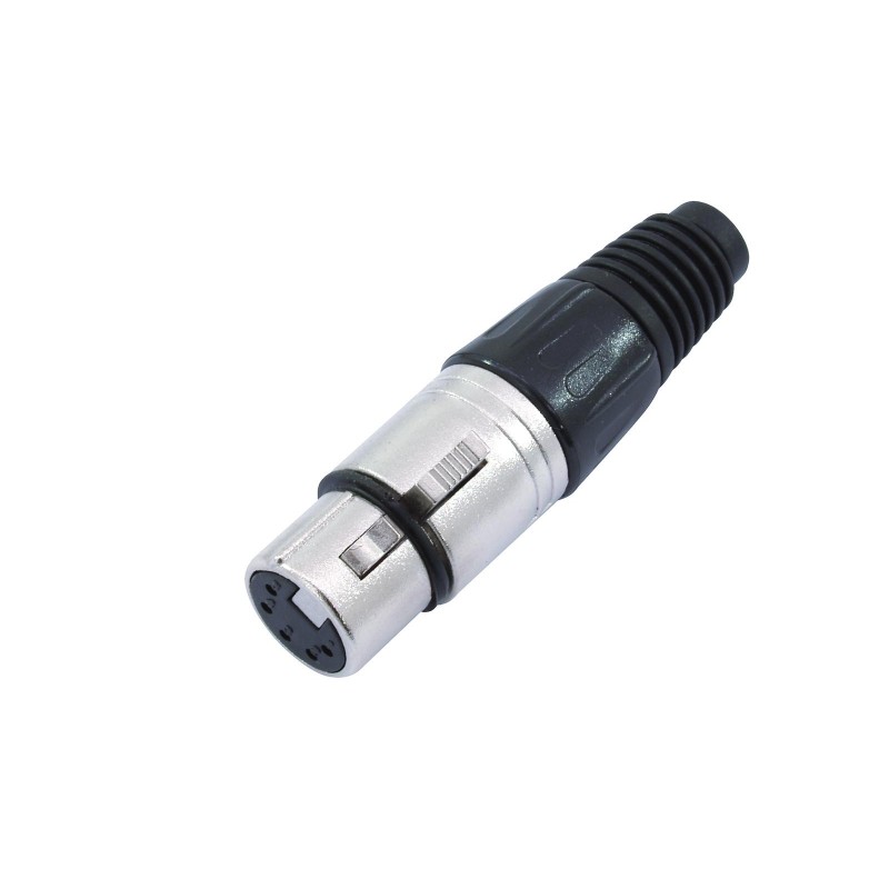 OMNITRONIC XLR socket 5pin bk - 1