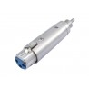 OMNITRONIC Adapter RCA(M)/XLR(F) - 1