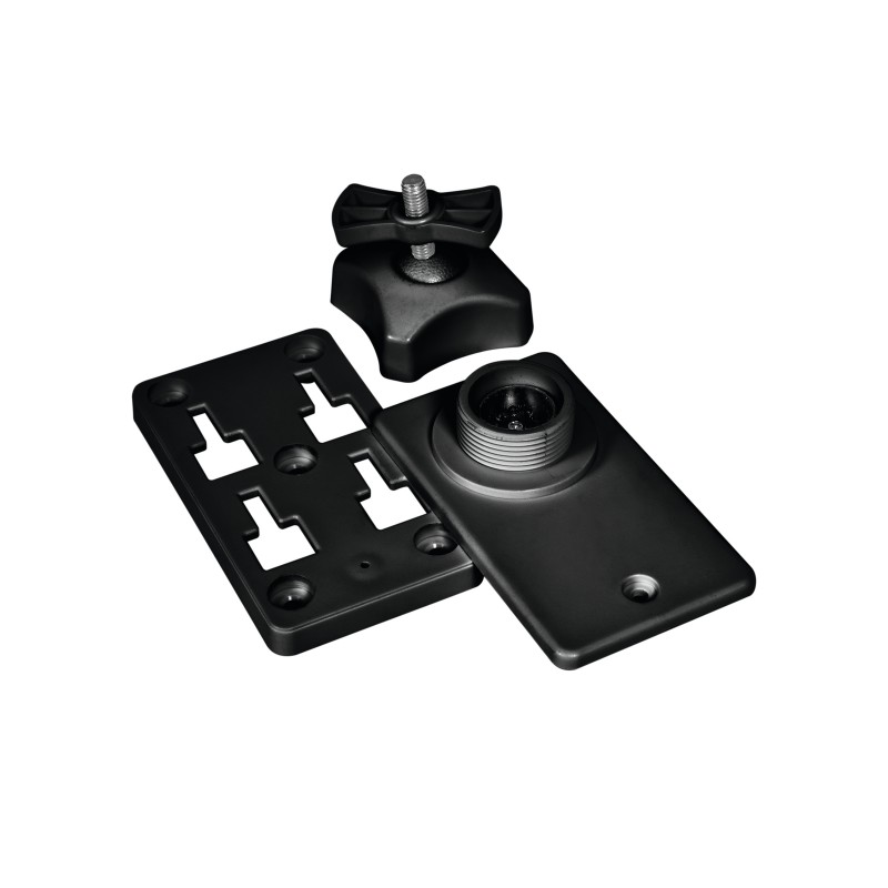 OMNITRONIC Wall Bracket for ODP-204/206 black 2x - 1 OMNITRONIC Wall Bracket for ODP-204/206 black 2x - 1