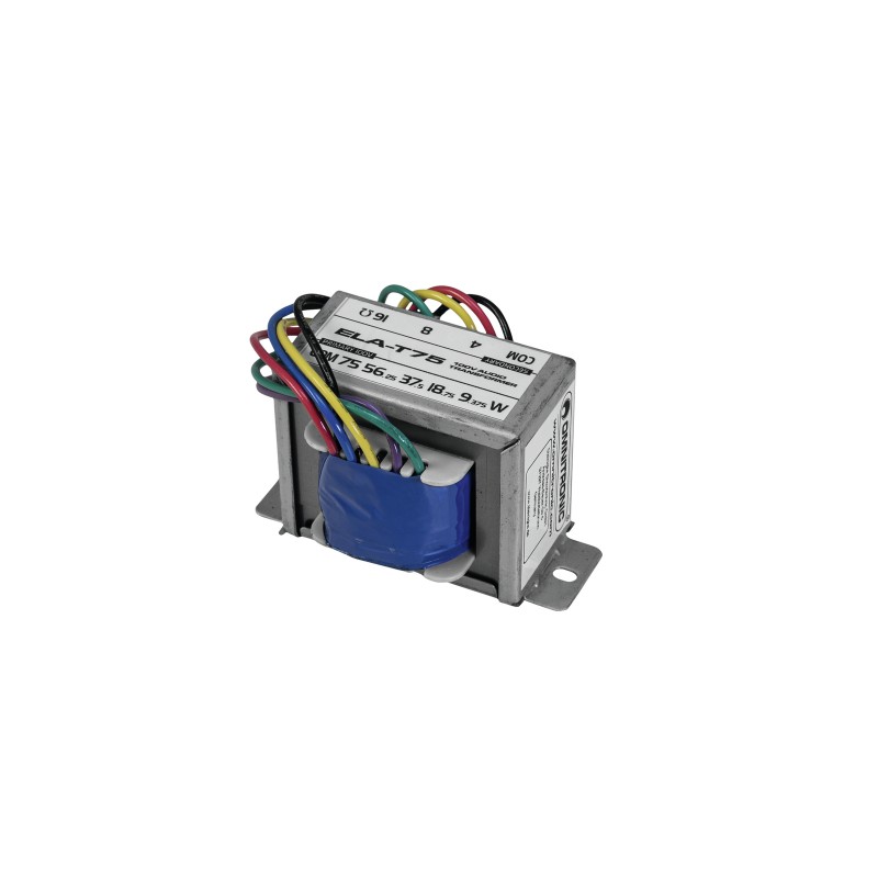 OMNITRONIC ELA-T75 Transformer 75 W - 1 OMNITRONIC ELA-T75 Transformer 75 W - 1