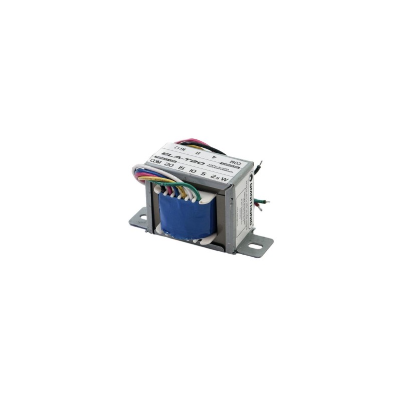 OMNITRONIC ELA-T20 Transformer 20 W - 1 OMNITRONIC ELA-T20 Transformer 20 W - 1