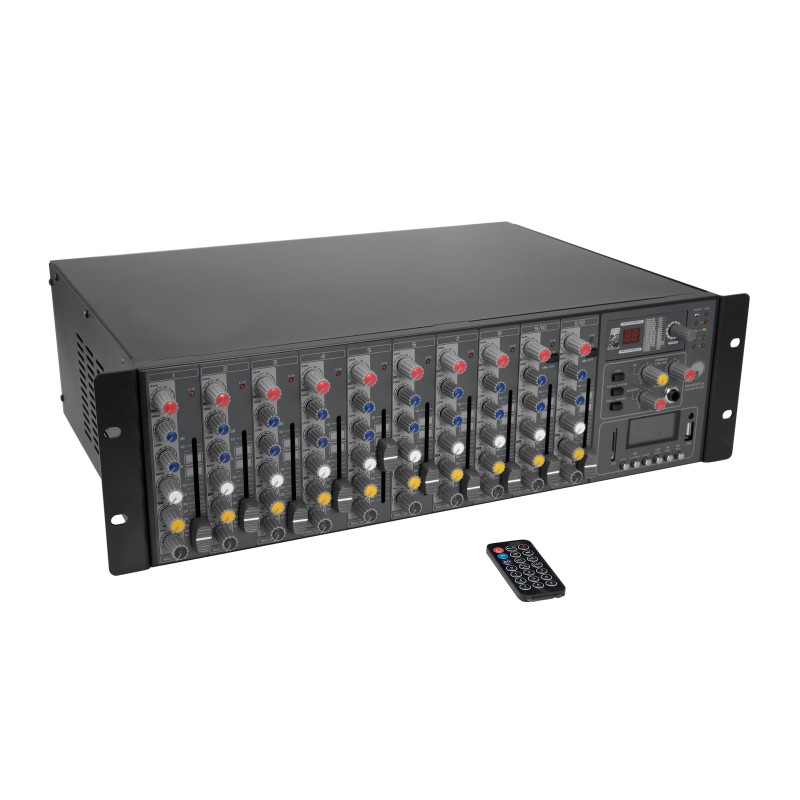 OMNITRONIC RM-1422FXA USB Rack Power Mixer - 1 OMNITRONIC RM-1422FXA USB Rack Power Mixer - 1
