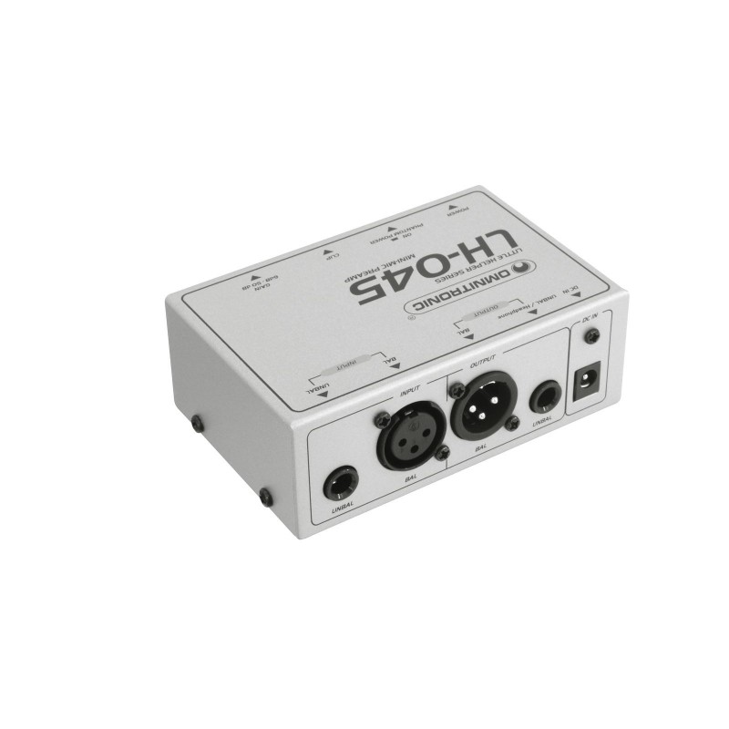 OMNITRONIC LH-045 Microphone Preamplifier - 2 OMNITRONIC LH-045 Microphone Preamplifier - 2