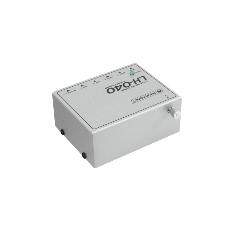 OMNITRONIC LH-040 Phono Preamplifier - 2 OMNITRONIC LH-040 Phono Preamplifier - 2