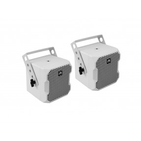 OMNITRONIC BOB-4 Top 16 Ohm white 2x - 1