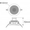 OMNITRONIC CS-2.5W Ceiling Speaker white - 4 OMNITRONIC CS-2.5W Ceiling Speaker white - 4