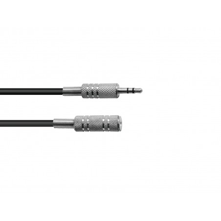 OMNITRONIC Jack extension 3.5 stereo 3m - 1