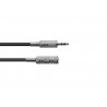 OMNITRONIC Jack extension 3.5 stereo 3m - 1 OMNITRONIC Jack extension 3.5 stereo 3m - 1