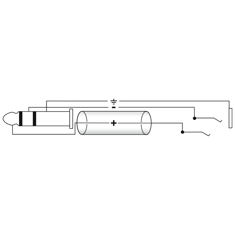 OMNITRONIC Jack extension 3.5 stereo 3m - 3 OMNITRONIC Jack extension 3.5 stereo 3m - 3