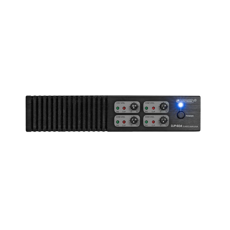 OMNITRONIC DJP-604 4-Channel Class D Amplifier - 3 OMNITRONIC DJP-604 4-Channel Class D Amplifier - 3