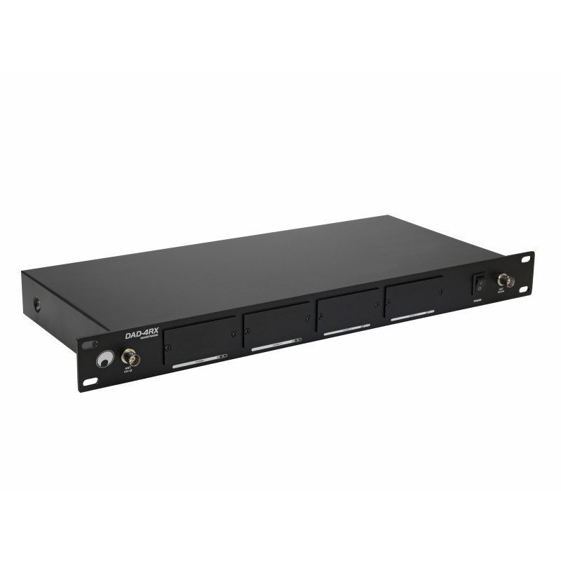 OMNITRONIC DAD-4RX 4-Channel Receiver Housing for MOM/DAD Modules - 2 OMNITRONIC DAD-4RX 4-Channel Receiver Housing for MOM/DAD Modules - 2