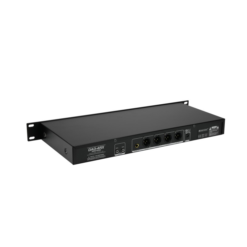 OMNITRONIC DAD-4RX 4-Channel Receiver Housing for MOM/DAD Modules - 3 OMNITRONIC DAD-4RX 4-Channel Receiver Housing for MOM/DAD Modules - 3