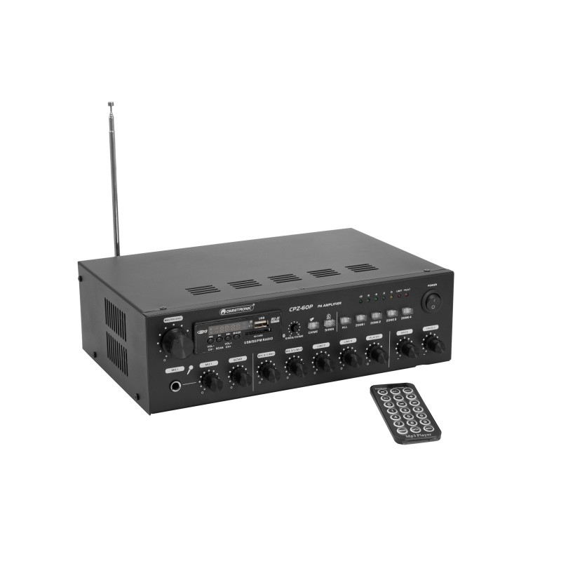 OMNITRONIC CPZ-60P PA Mixing Amplifier - 1